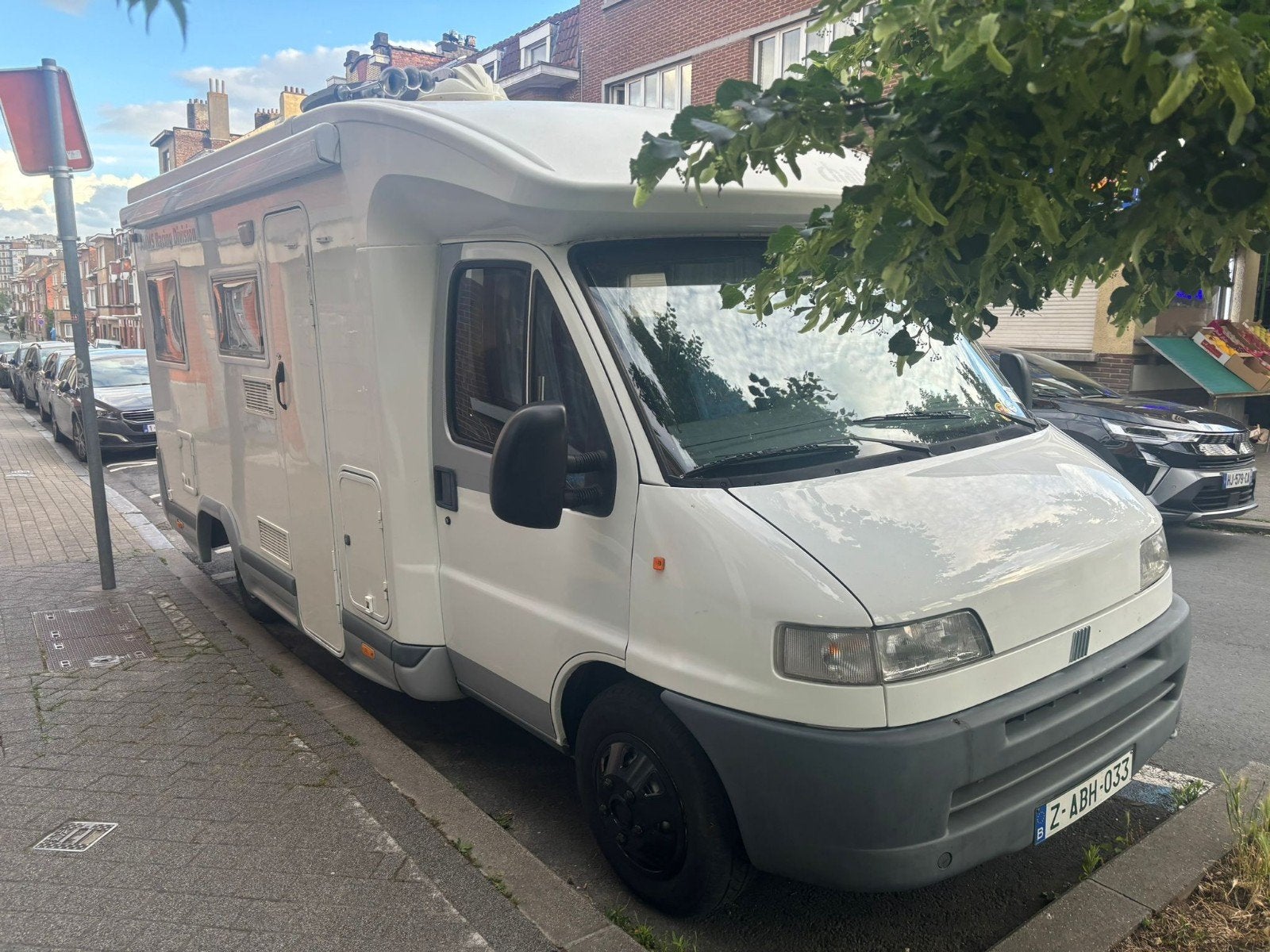 Stacaravan Fiat Ducato 2.5Td, Auto's, Stof, Bedrijf, Diesel, Te koop