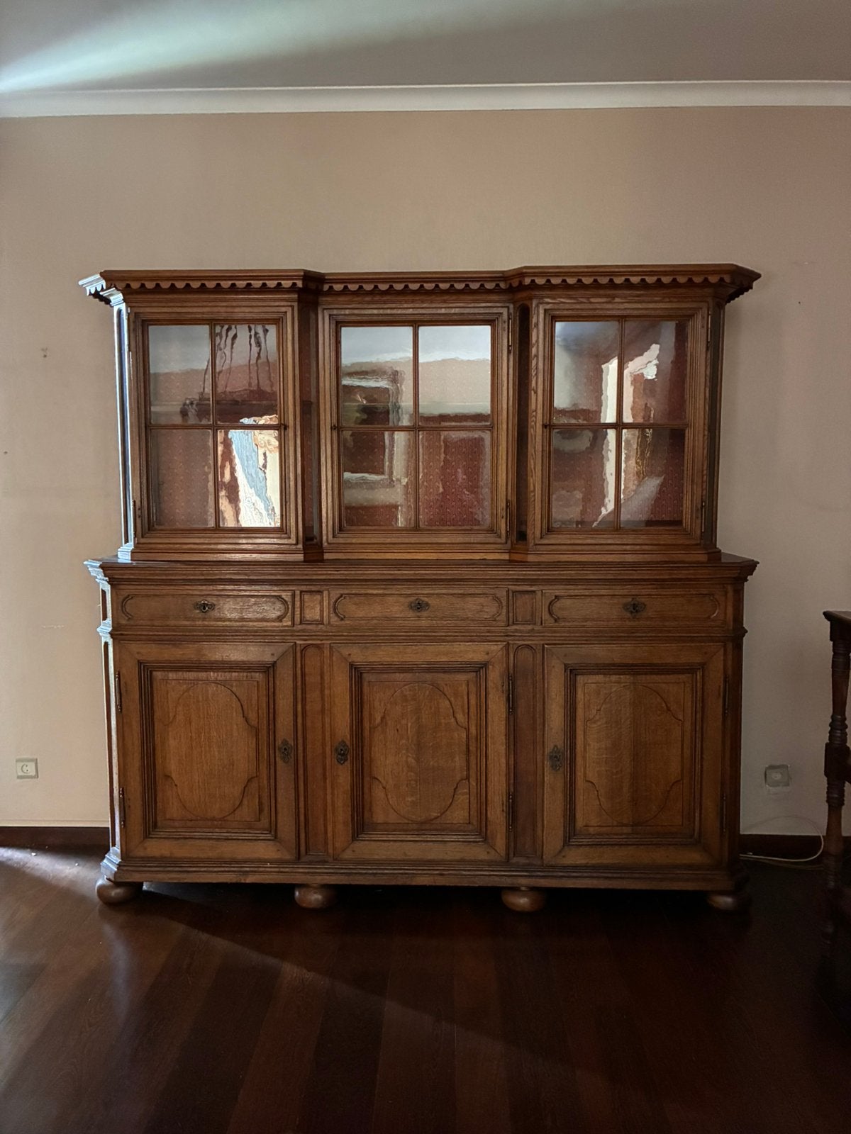 Eiken houten kast, Enlèvement, Comme neuf