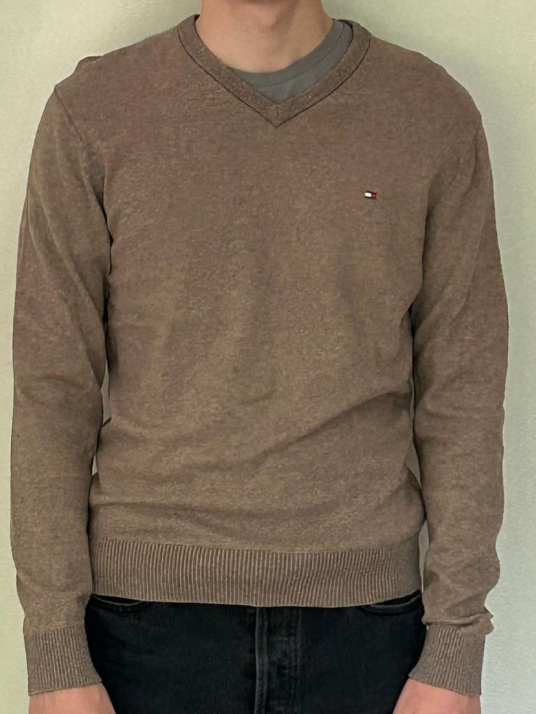 Pull Tommy Hiilfiger taille M, Maat 48/50 (M), Beige, Tommy Hilfiger, Ophalen of Verzenden