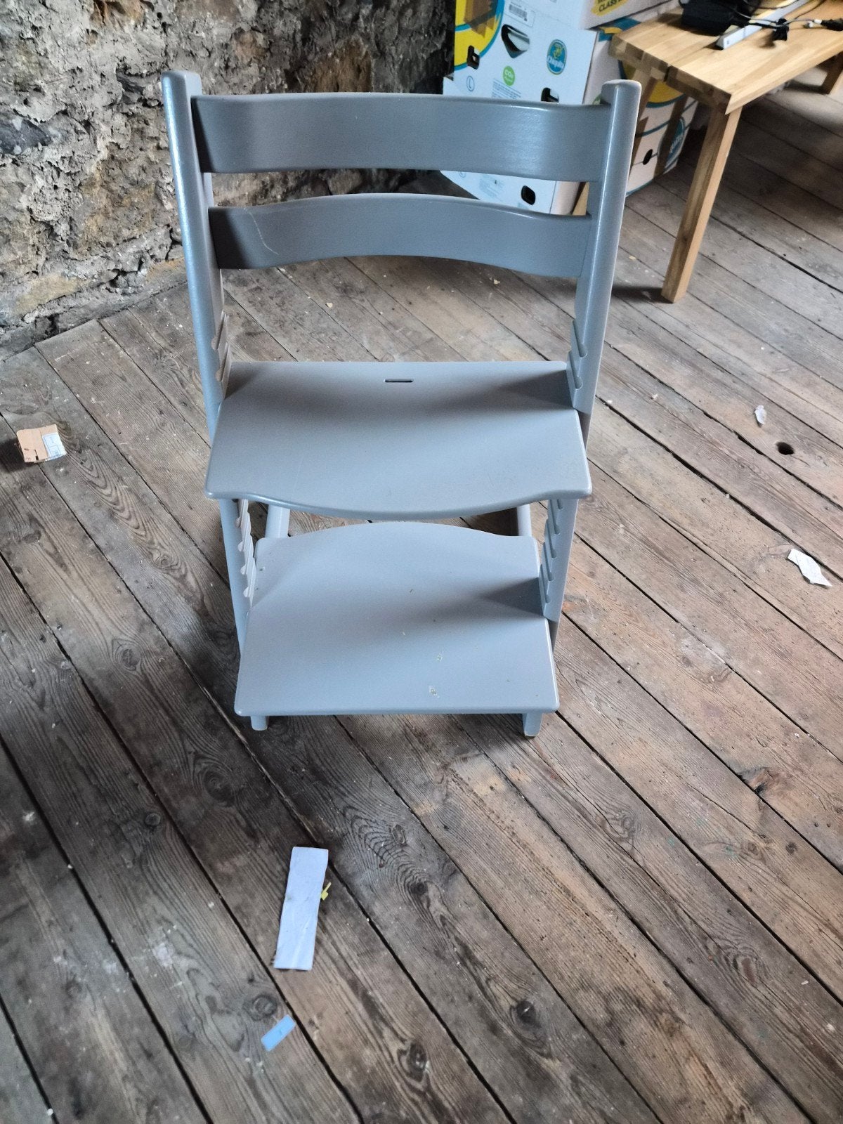 Chaise évolutive Stokke Tripp Trapp – Grise, Enlèvement, Chaise évolutive