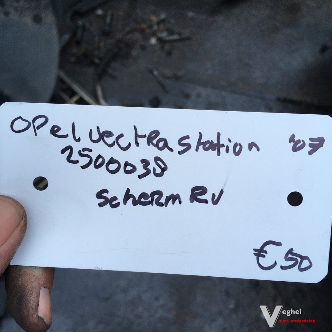 Opel Vectra C station 2007 Wagennr 2500038   Voorscherm Rech, Autos : Pièces & Accessoires, -, Garde-boue, Utilisé, -