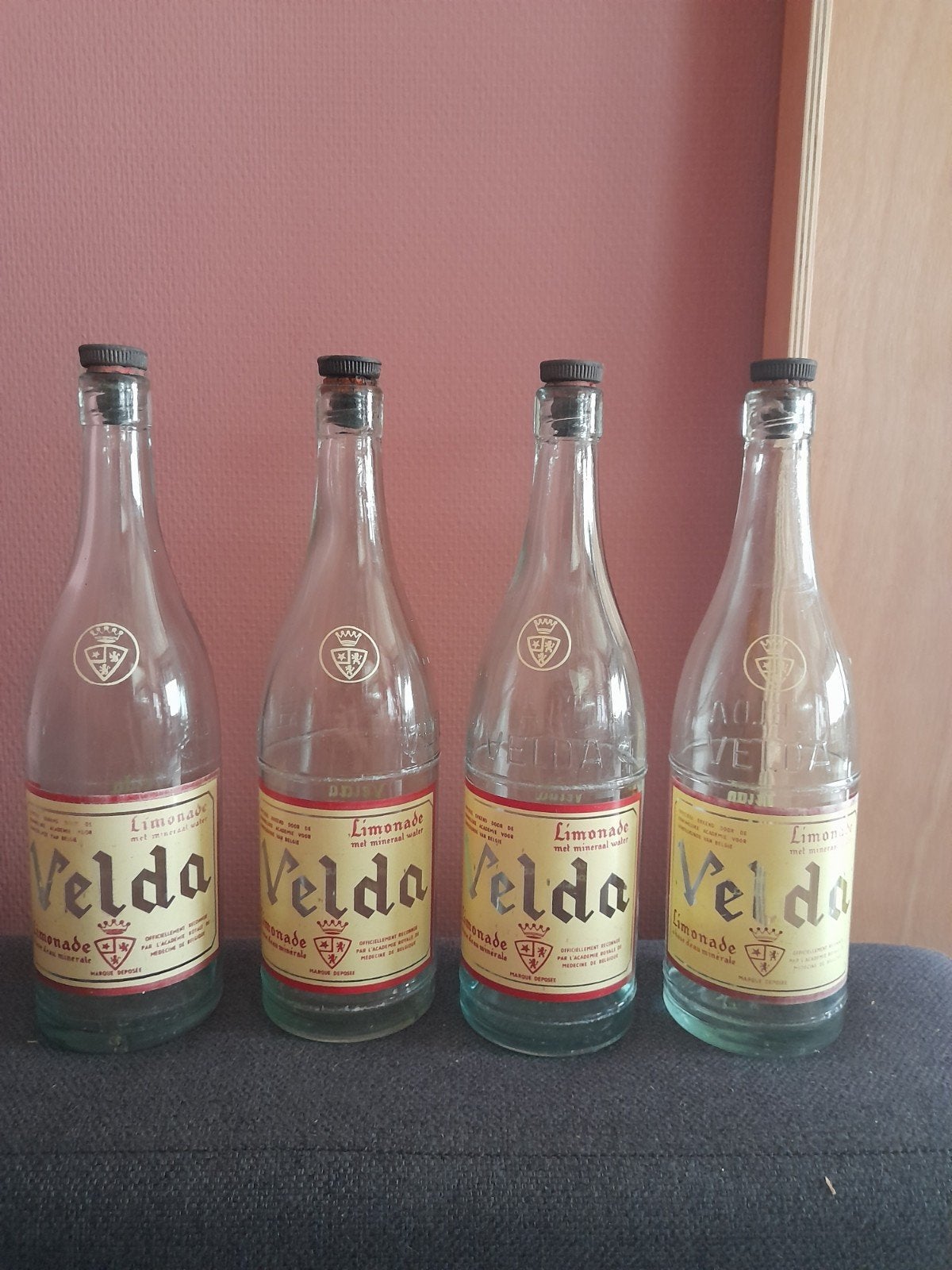 4limonade flessen velda momopole scheldewindeke, Ophalen of Verzenden