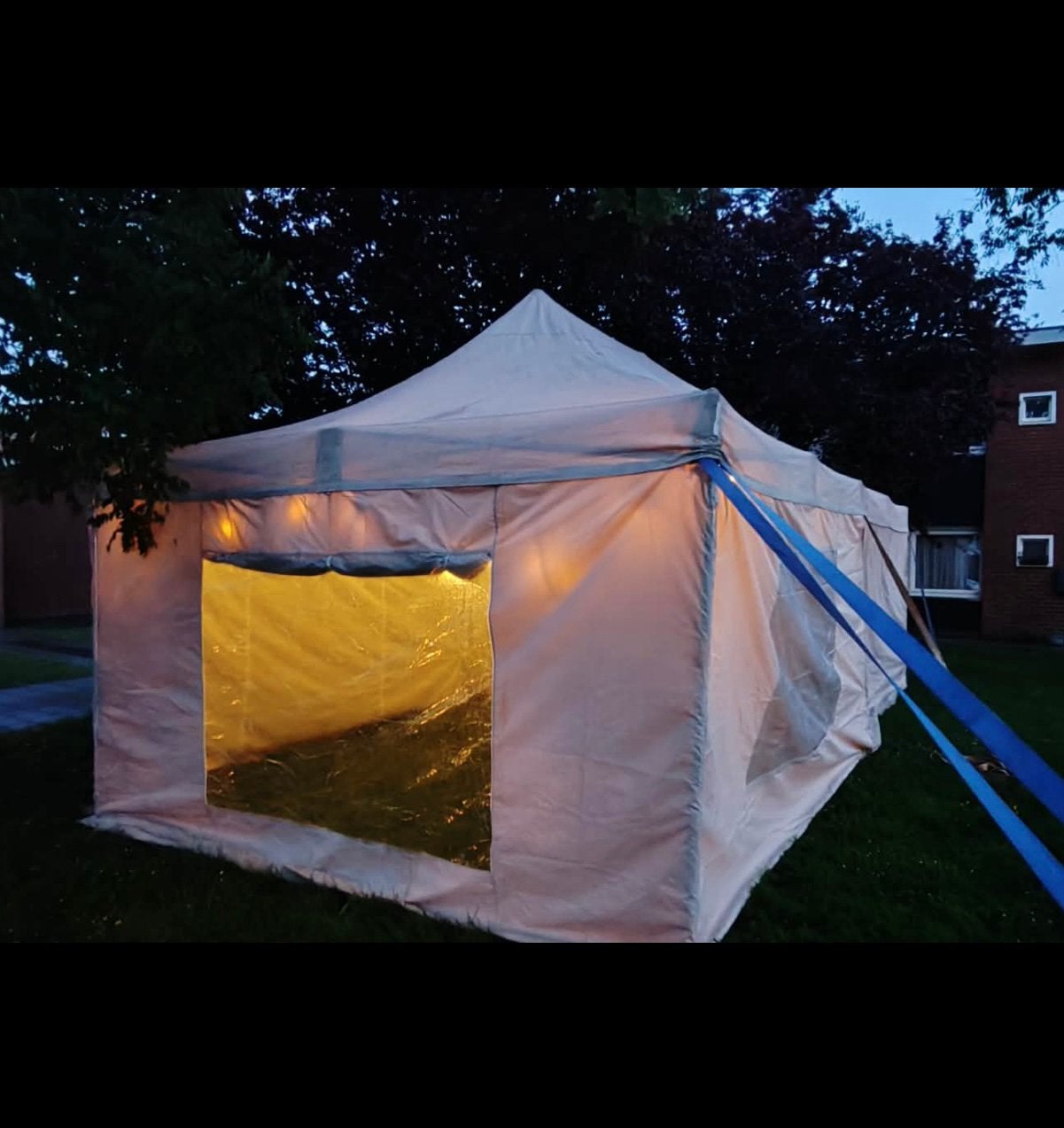 Profesionelle vouwtent. 8 x 4m, Ophalen, Gebruikt, Opvouwbaar, Overige typen