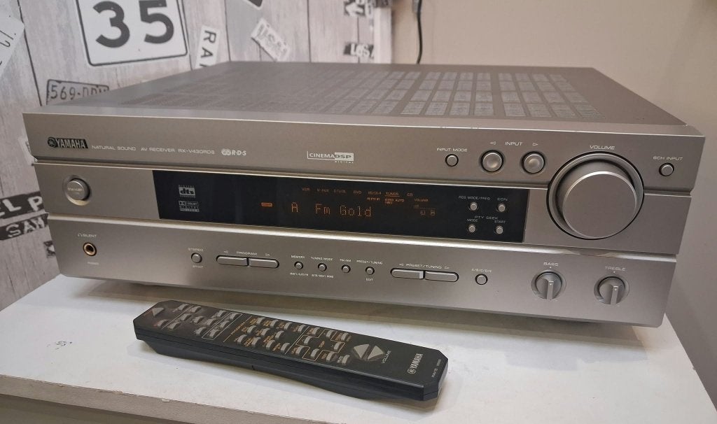 Yamaha RX-V430RDS AV Receiver + afstandsbediening, Autres marques, Comme neuf, Enlèvement, Système 5.1