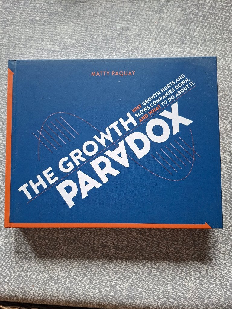 The growth paradox (Matty Paquay), Ophalen of Verzenden, Zo goed als nieuw, Matty Paquay