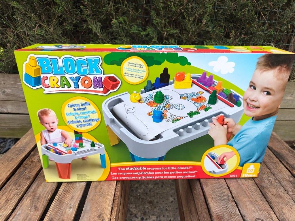 Block Crayon tekentafel voor peuters, Enlèvement, Neuf