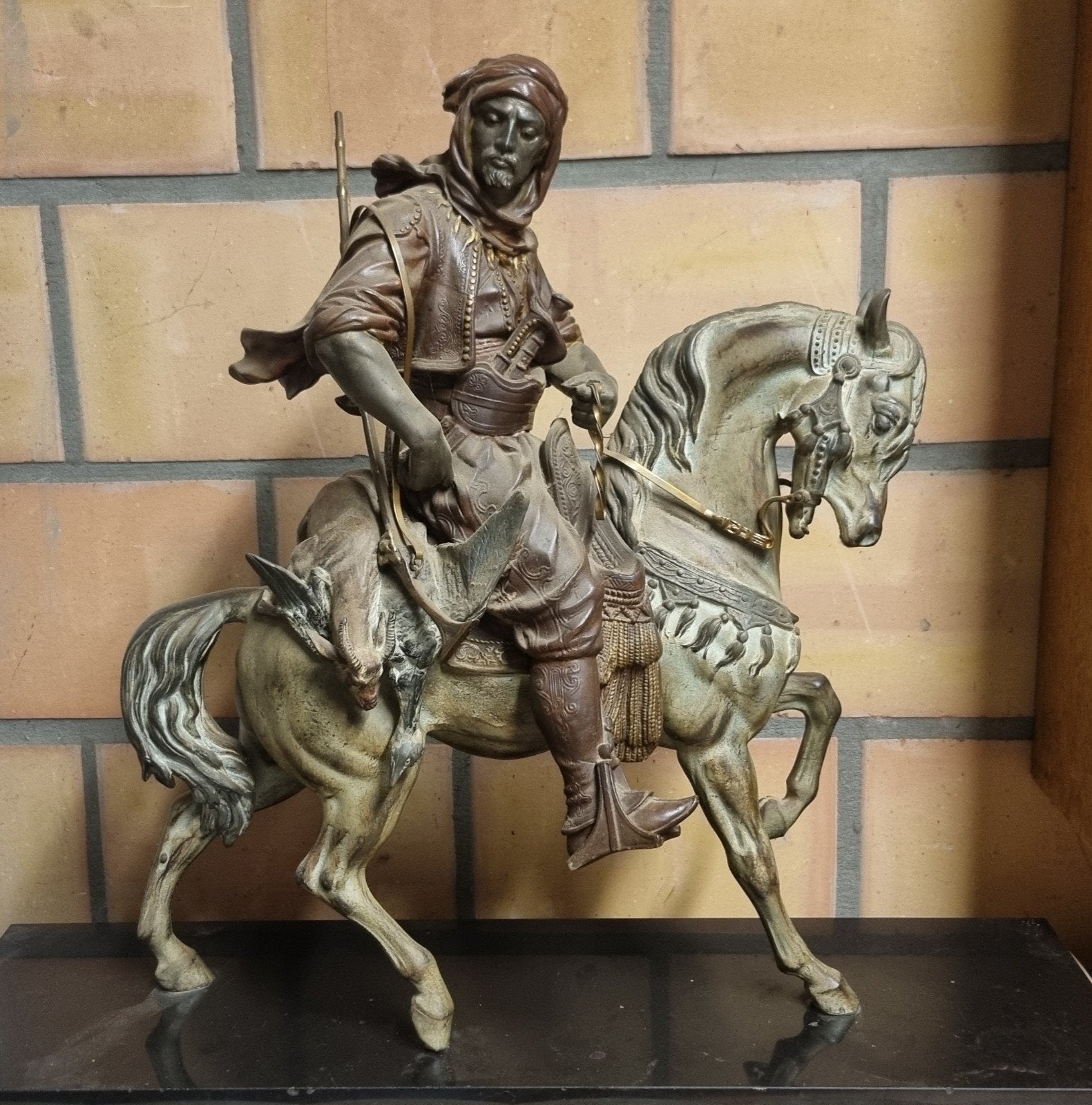 Chasseur arabe à cheval, Enlèvement ou Envoi