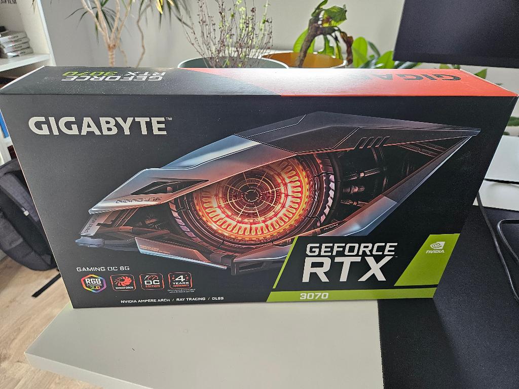 Gigabyte RTX 3070 OC, Computers en Software, Videokaarten, Ophalen, Gebruikt, PCI-Express 4, GDDR5