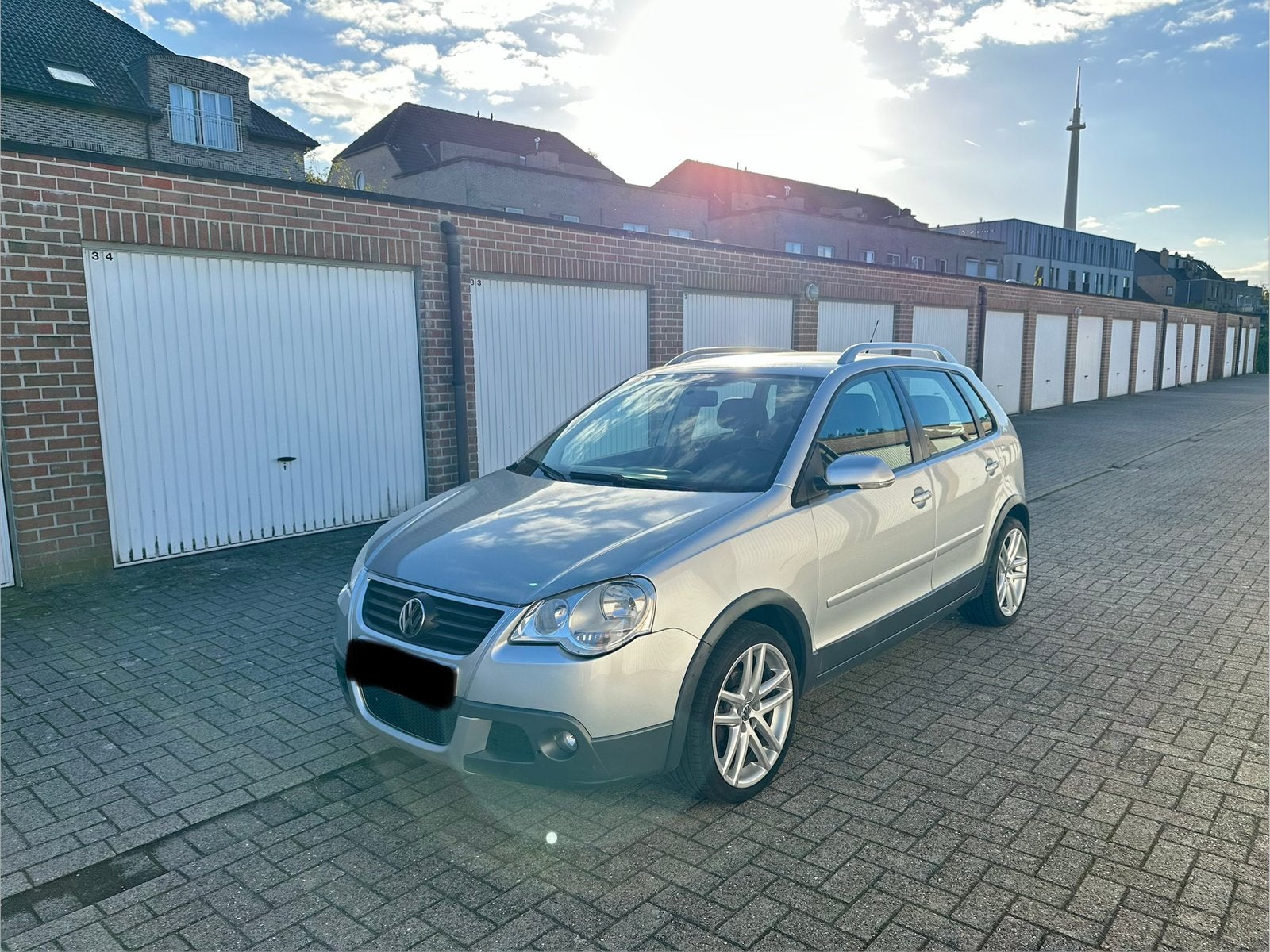 Volkswagen Polo Cross Essence, Autos, Cuir, Argent ou Gris, Achat, Boîte manuelle