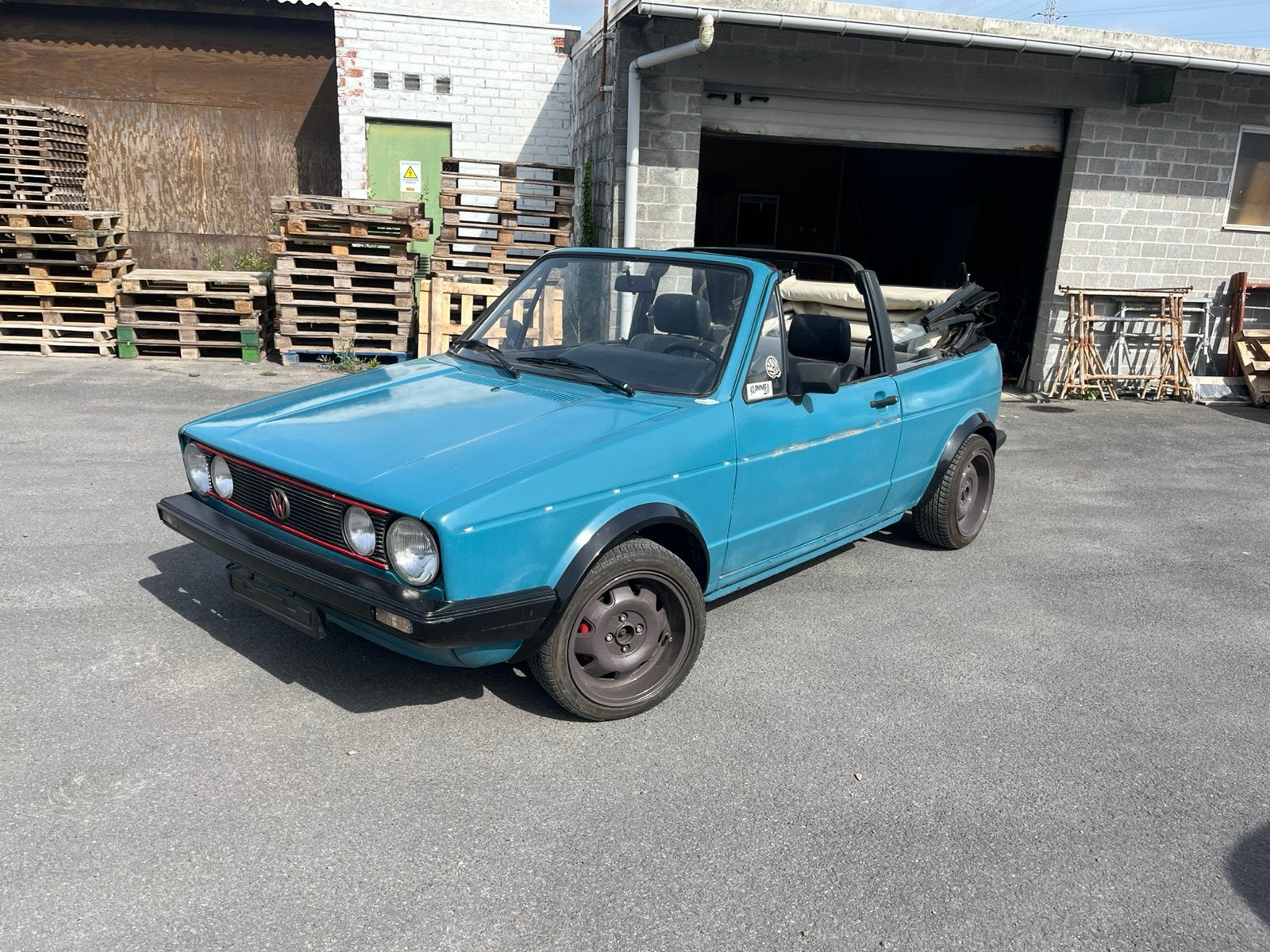 Golf 1 cabrio, Achat, Cabriolet, Noir, Particulier