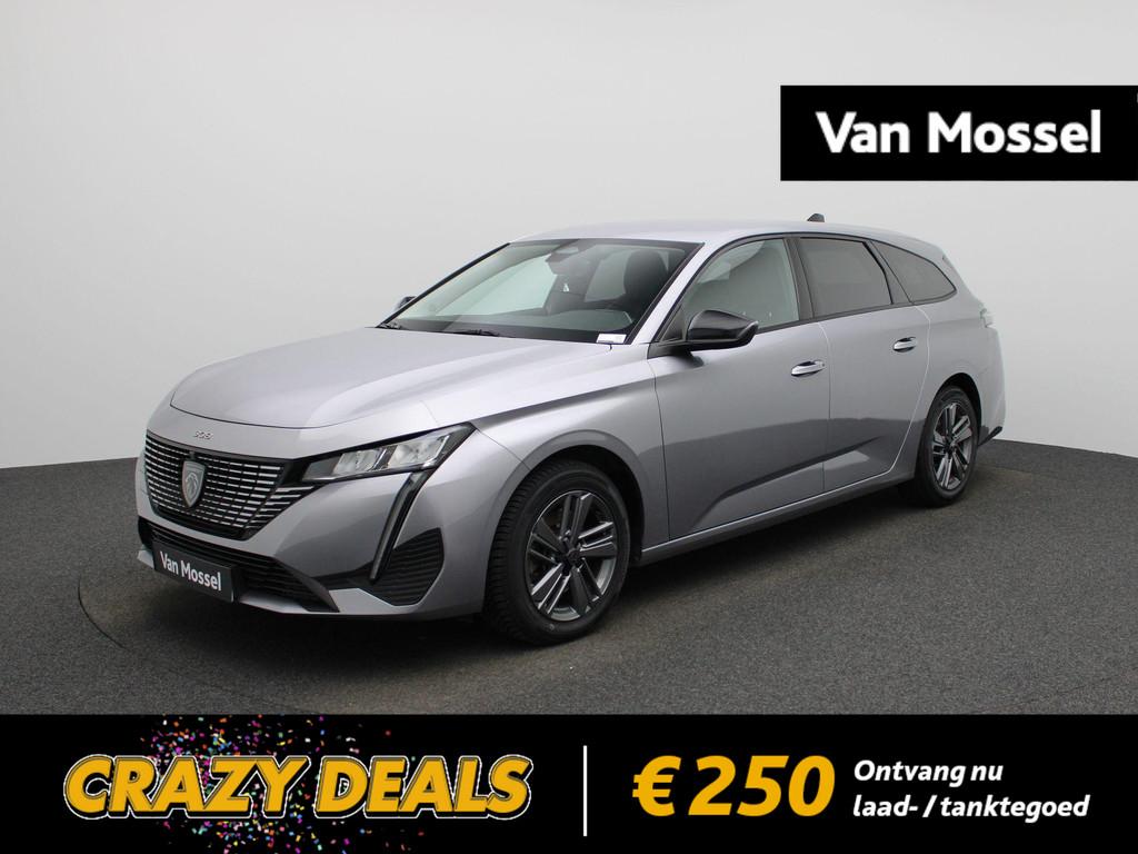 Peugeot 308 SW 1.2 PureTech 130 S&S EAT8 Allure, Auto's, Stof, Gebruikt, 1462 kg, Traction-control
