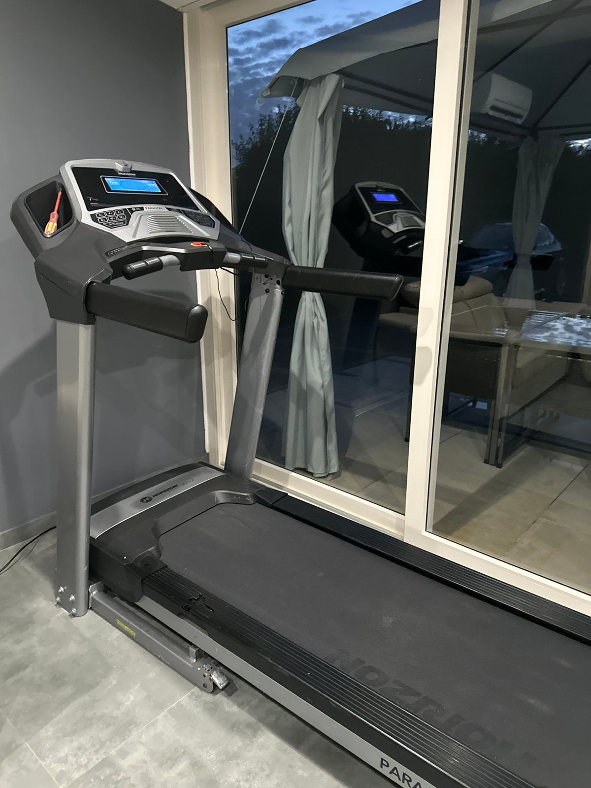 Horizon Paragon 5 Loopband - 3 Knoppen Kapot voor onderdelen, Sport en Fitness, Ophalen, Zo goed als nieuw