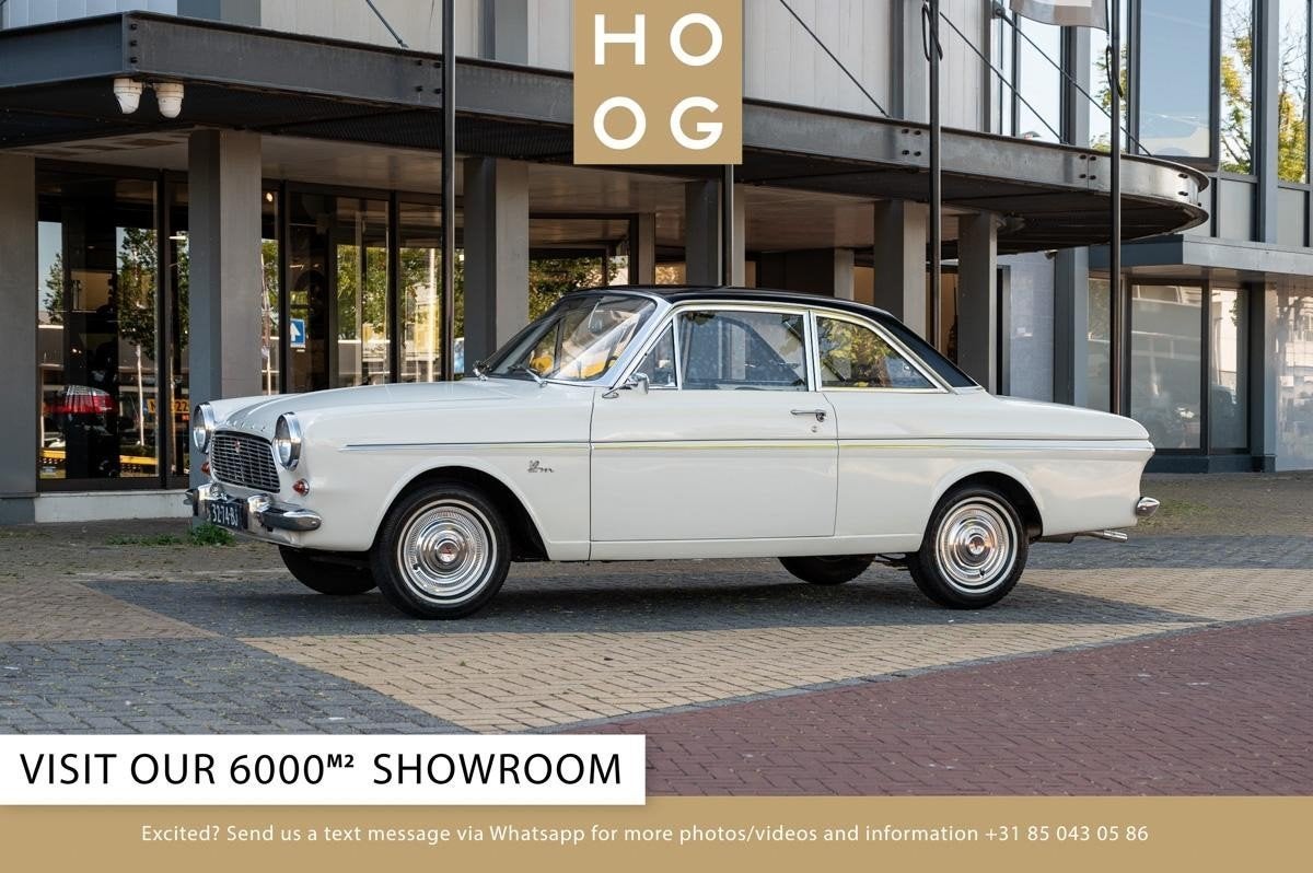 Ford Taunus 4P 12M 1500 TS (bj 1966), Auto's, Lederen bekleding, 4 zetels, 1498 cc, 48 kW