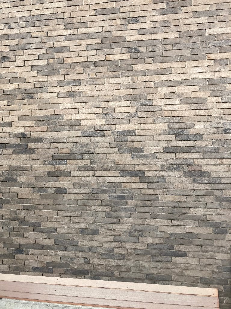 Facade pagus illuzo grijs zwart eco brick, Doe-het-zelf en Bouw, Metselstenen, Ophalen, Nieuw, Bakstenen