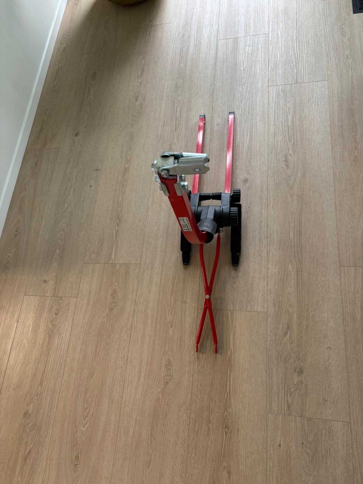 Fietsstang (kinderfiets aanhangen aan volwassen fiets), Enlèvement