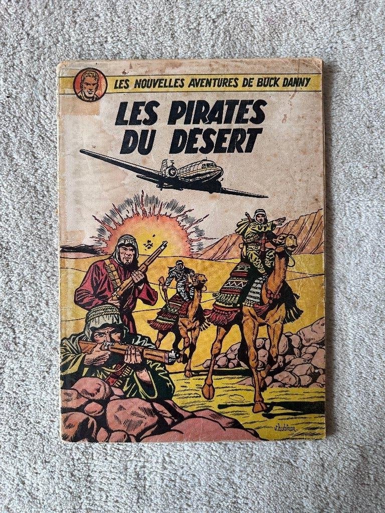 Les Pirates du Desert (1952) - Buck Danny (eerste druk), Boeken, Stripverhalen, Gelezen, Verzenden, Eén stripboek, Charlier Hubinon