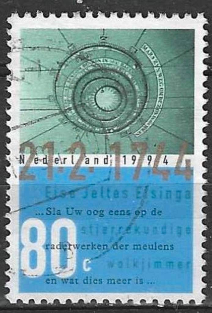 Nederland 1994 - Yvert 1478 - Eise Jeltes Eisinga (ST), Verzenden, Gestempeld