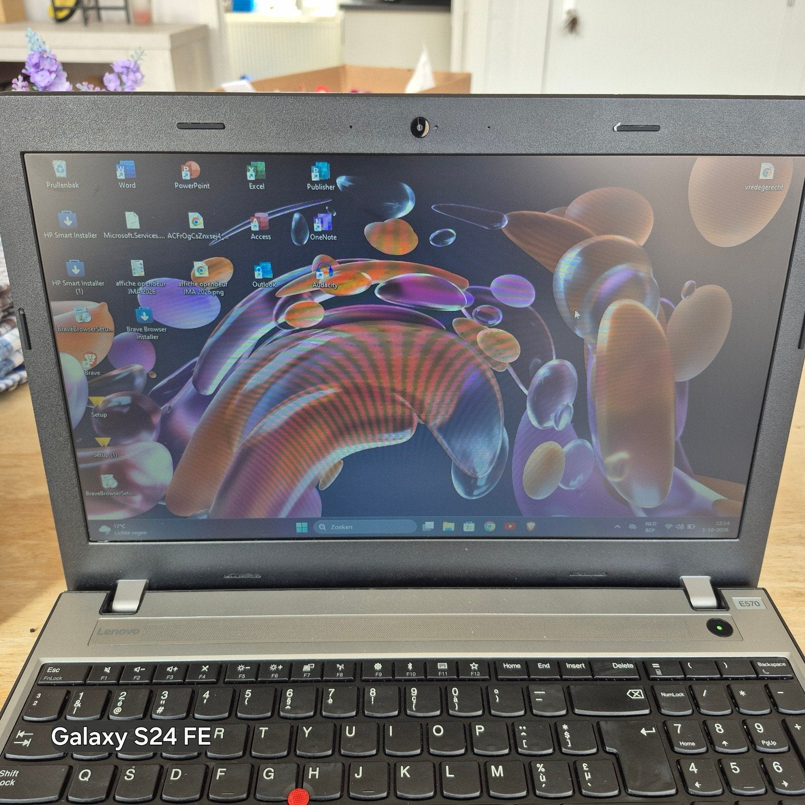Laptop Lenovo Thinkpad I3 intel., Lenovo Thinkpad, Met videokaart, Refurbished, Ophalen of Verzenden