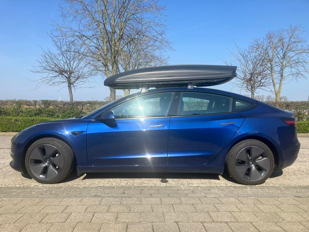 Te HUUR Grote aerodinamische dakkoffer, Autos : Divers, Coffres de toit, Comme neuf, Enlèvement