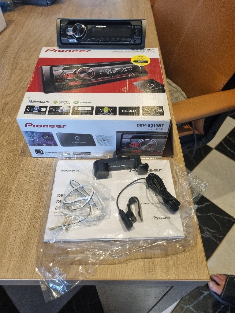 Pioneer speakers + Pioneer autoradio, Ophalen