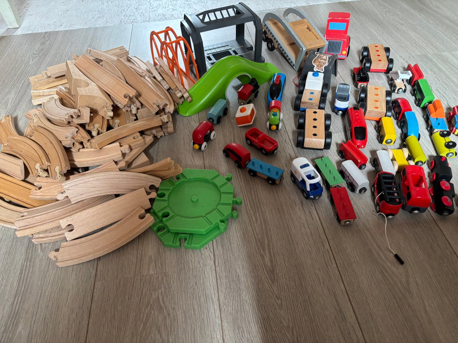 Treinbaan set, Ophalen, Zo goed als nieuw