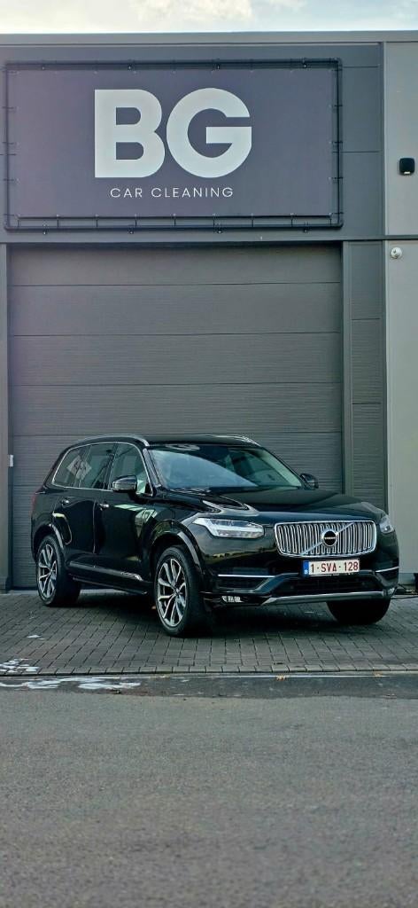 Volvo XC90 - zwart, Auto's, Zwart, Parkeersensor, Zwart, Leder