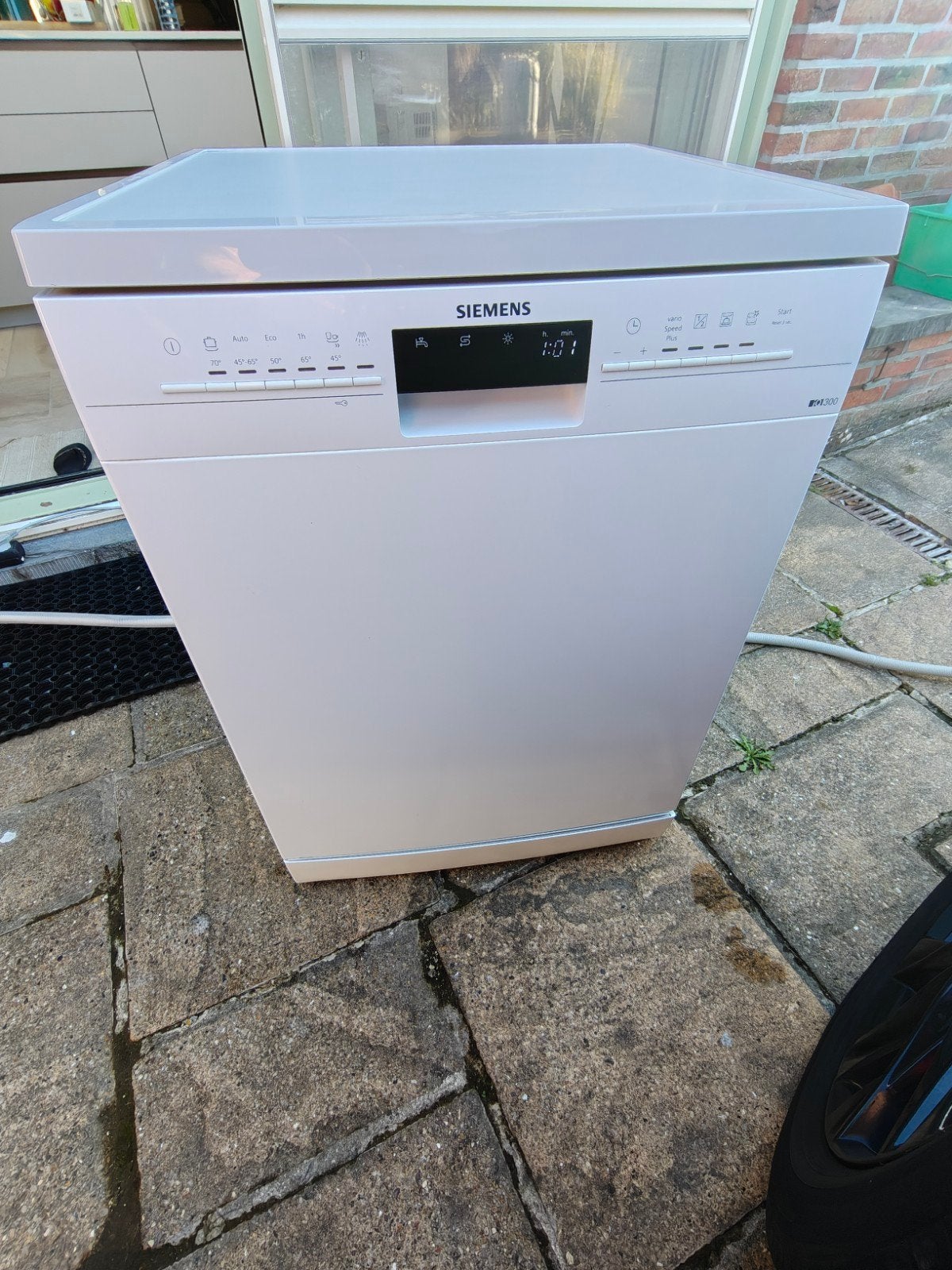 Lave-vaisselle Siemens iQ300 (13 couverts) – Parfait état de, Elektronische apparatuur, Ophalen, Gebruikt, Eco programma, Tussenbouw