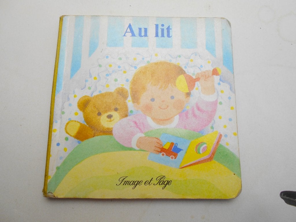 livre bébé " Au lit ", Enfants & Bébés, Enlèvement ou Envoi, Utilisé, Garçon ou Fille