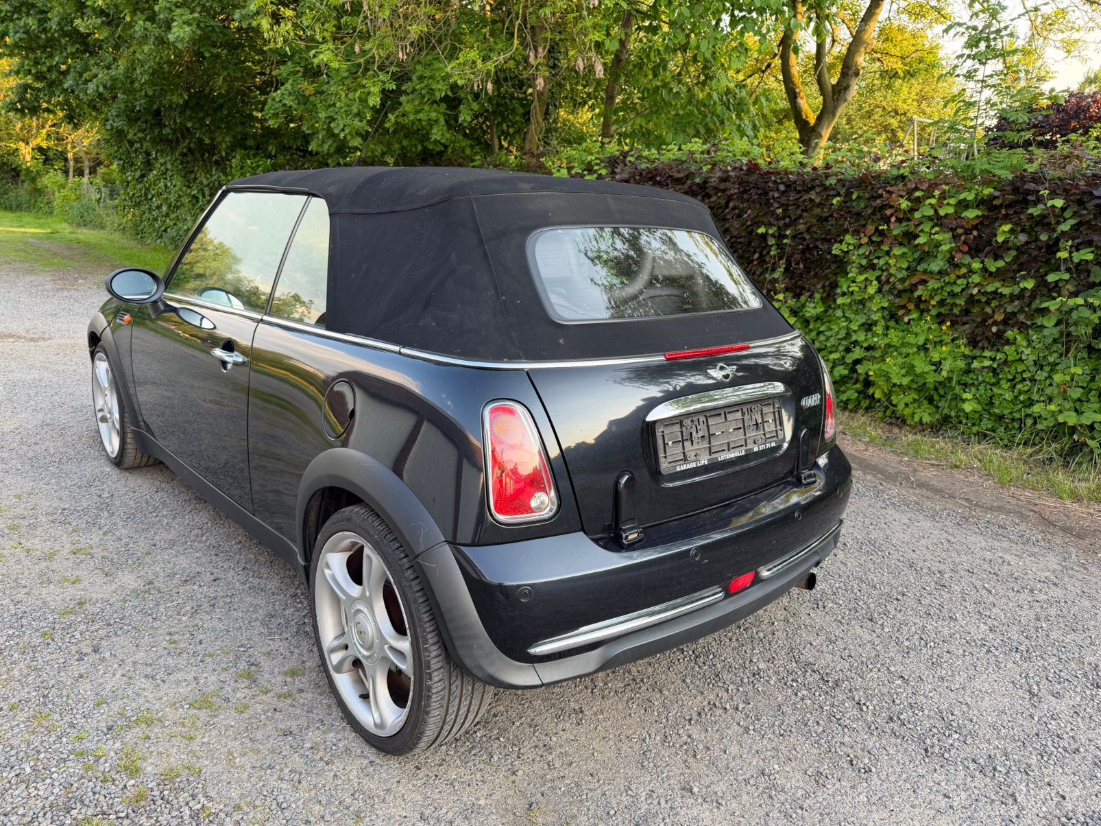 Mini Cooper Cabrio 1.6 benzine 85 Kw,Bj 2008,Euro 4, Autos, Mini, Entreprise, Cabriolet, Boîte manuelle, Tissu