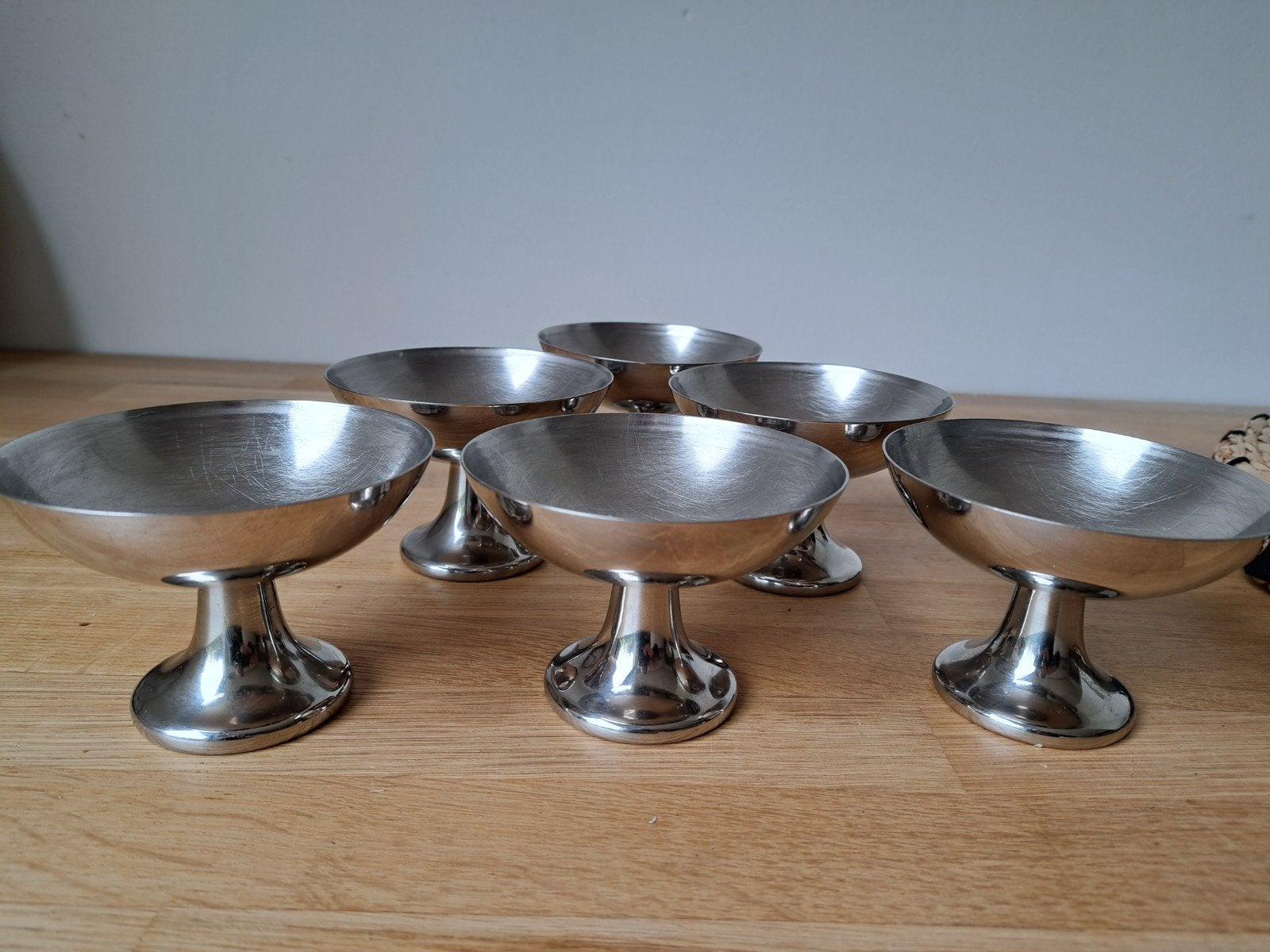 6 Alessi ijscoupes, Ophalen of Verzenden