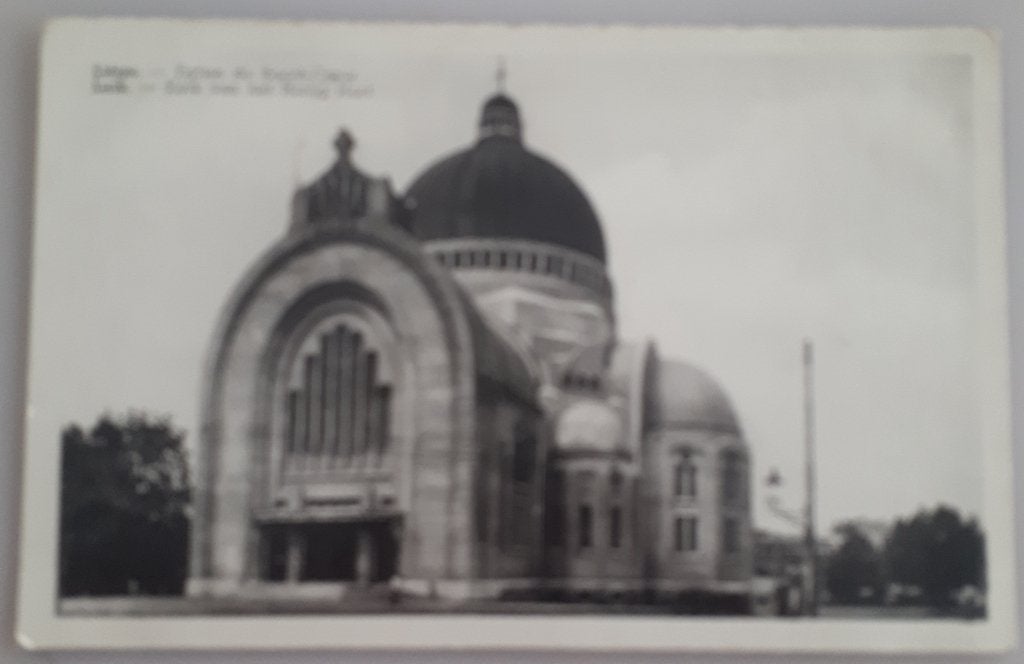 Oude Postkaart LUIK Kerk  Heilig Hart Mil.post Ref.E46, Ophalen of Verzenden, 1920 tot 1940, Gelopen, Luik