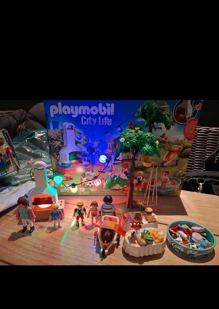 Playmobil 9272 BBQ city life, Kinderen en Baby's, Speelgoed | Playmobil, Ophalen