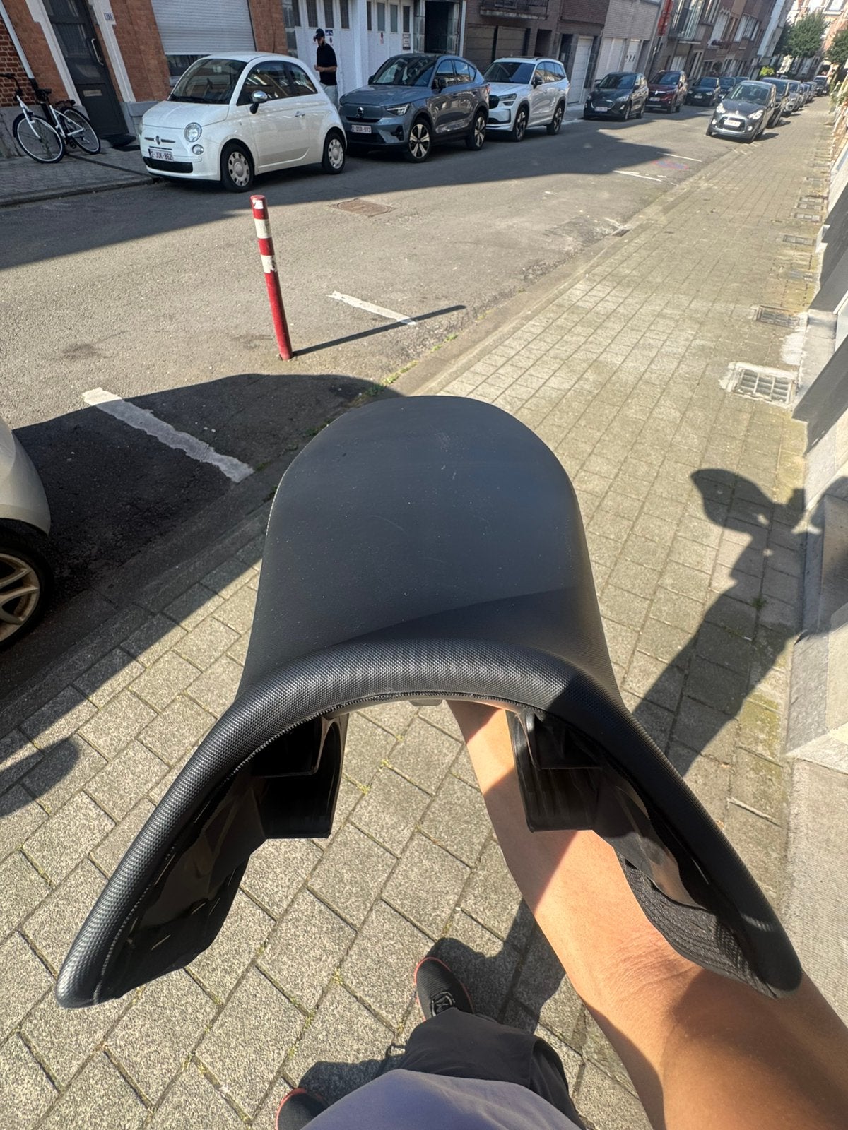 Selle gs1250 rally, Enlèvement