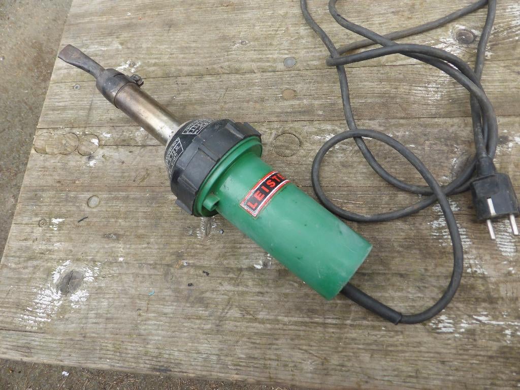 Heteluchtapparaat leister triac 1460watt in goede werking, Ophalen of Verzenden, Gebruikt