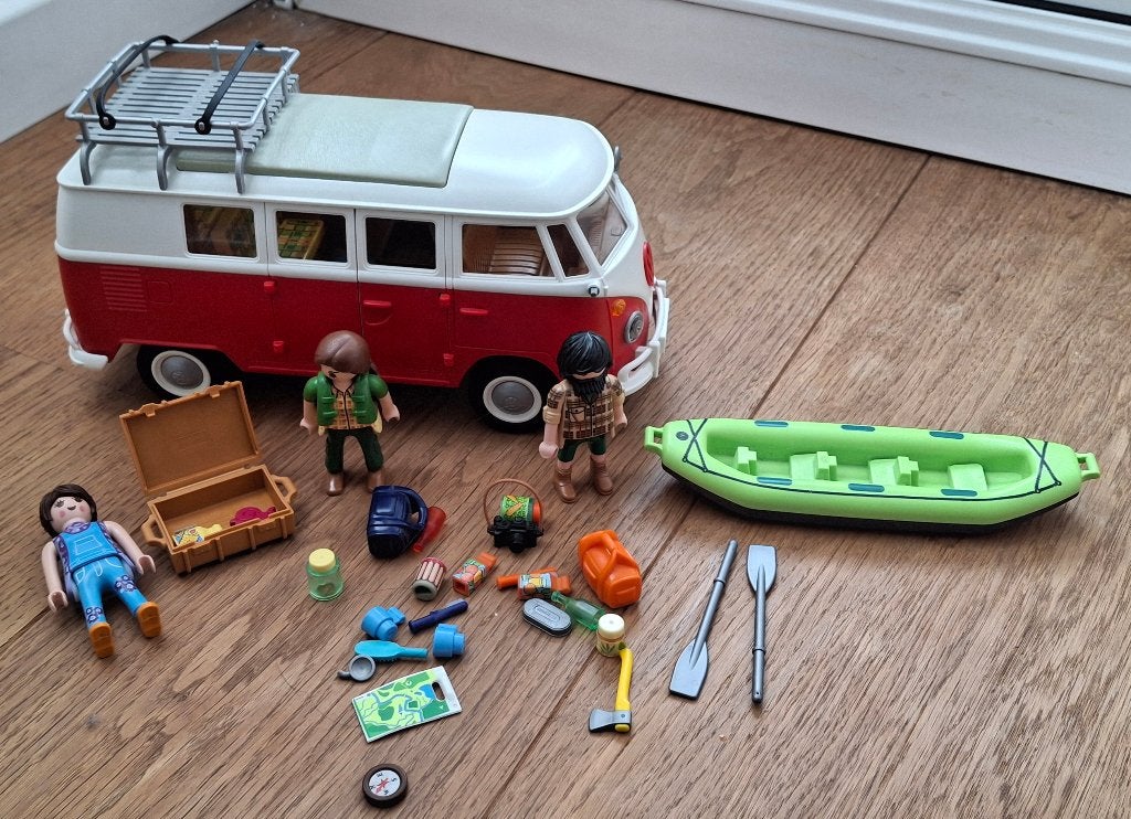 PLAYMOBIL het VW-busje 70176, Ophalen, Gebruikt, Complete set, Voertuig