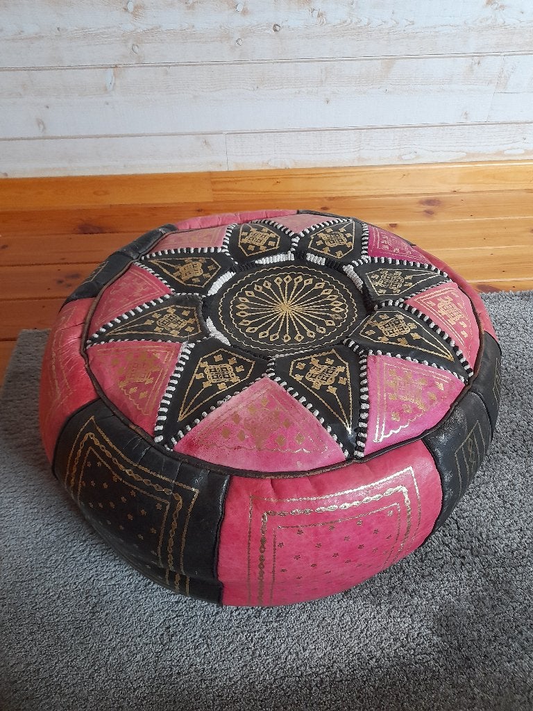 Pouf à imprimé oriental, Enlèvement, Utilisé