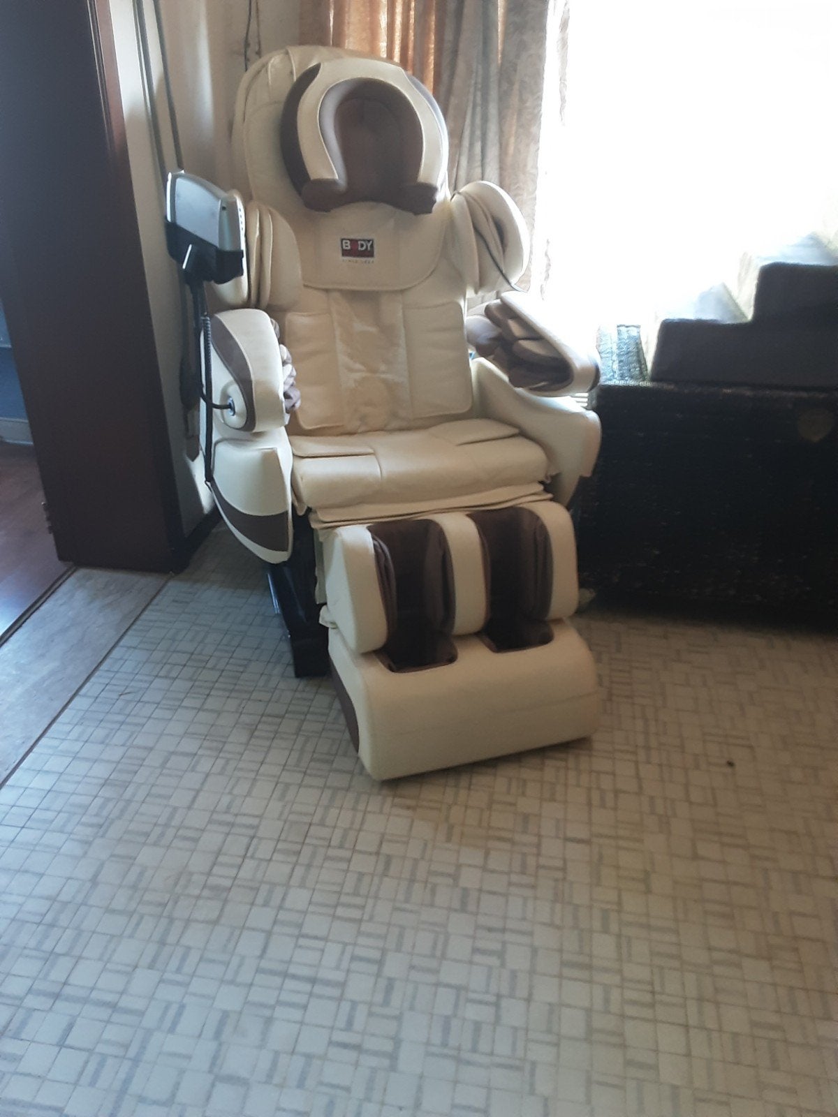 massagezetel, Enlèvement, Utilisé