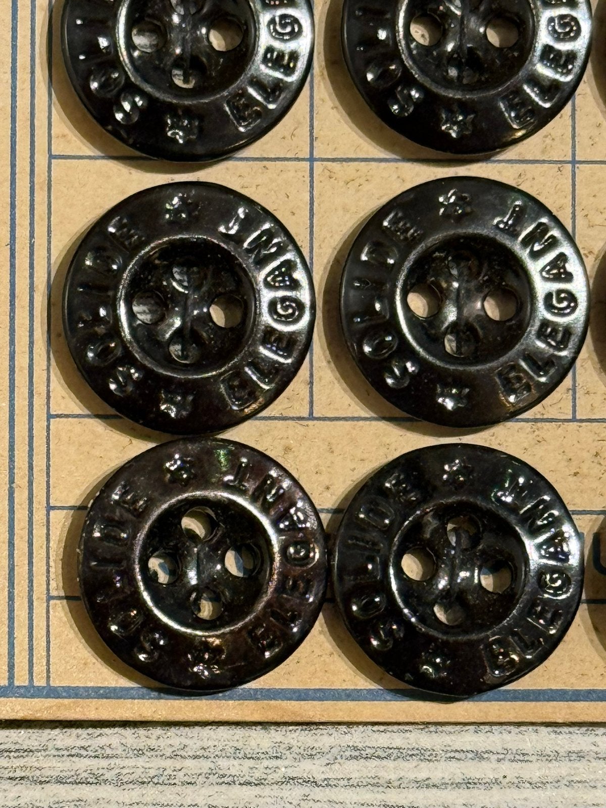 Ensemble complet de boutons Monopol allemands WW2, Collections, Enlèvement ou Envoi, Armée de terre, Autres types