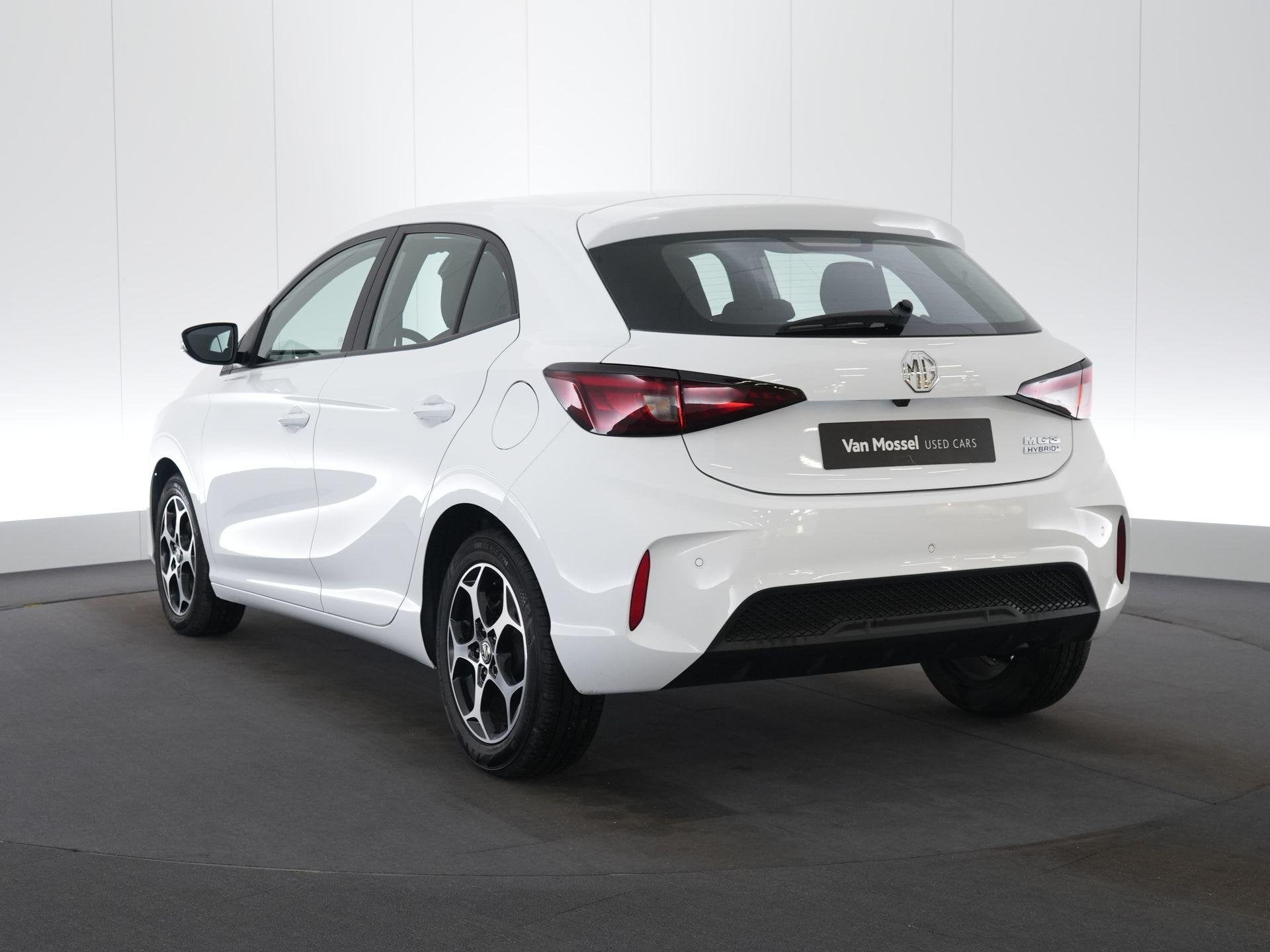 MG MG3 Hybrid+ Comfort, Auto's, MG, Dealer onderhouden, Stof, Zwart, 4 cilinders
