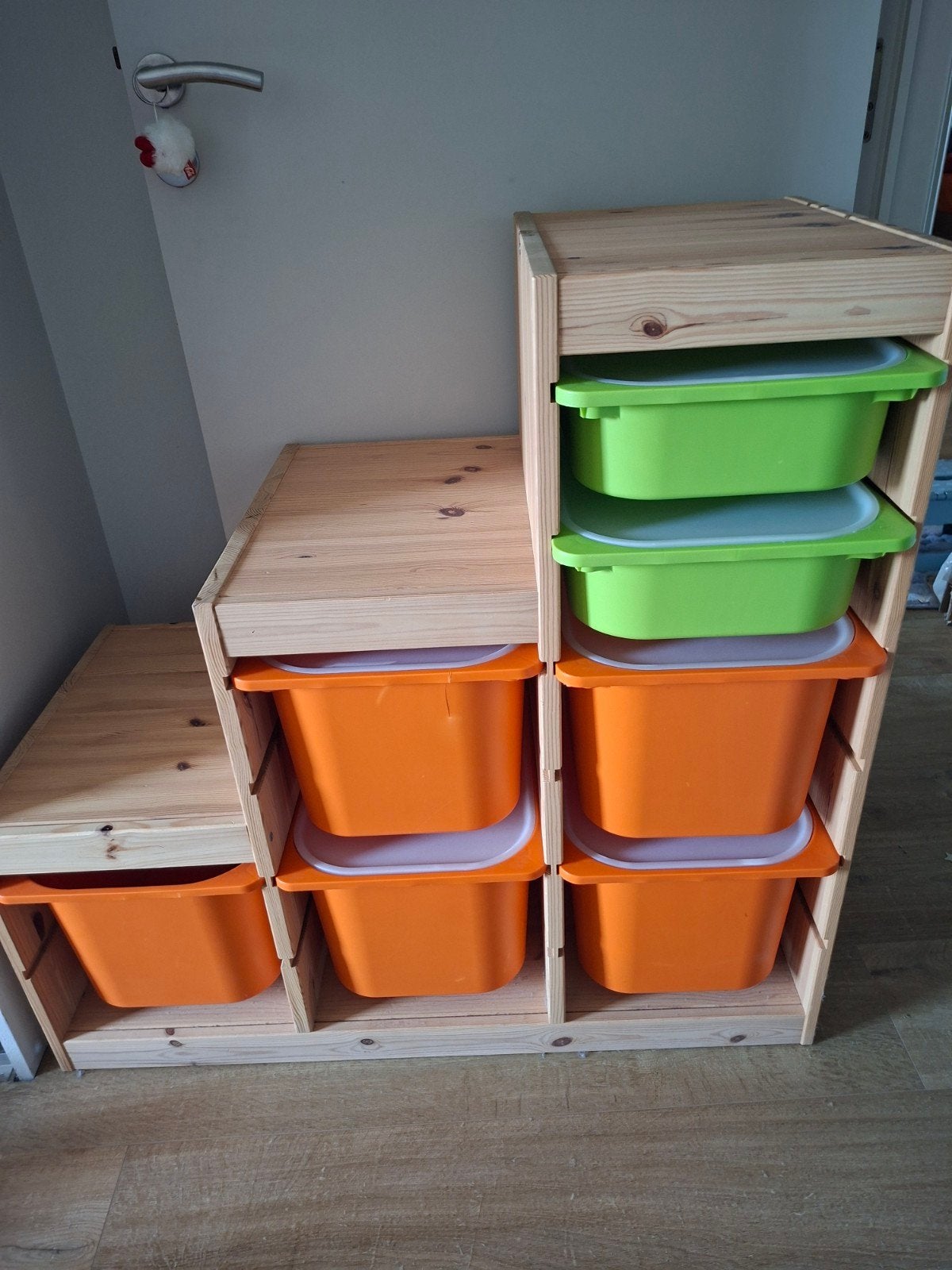 opbergkast ikea, Ophalen