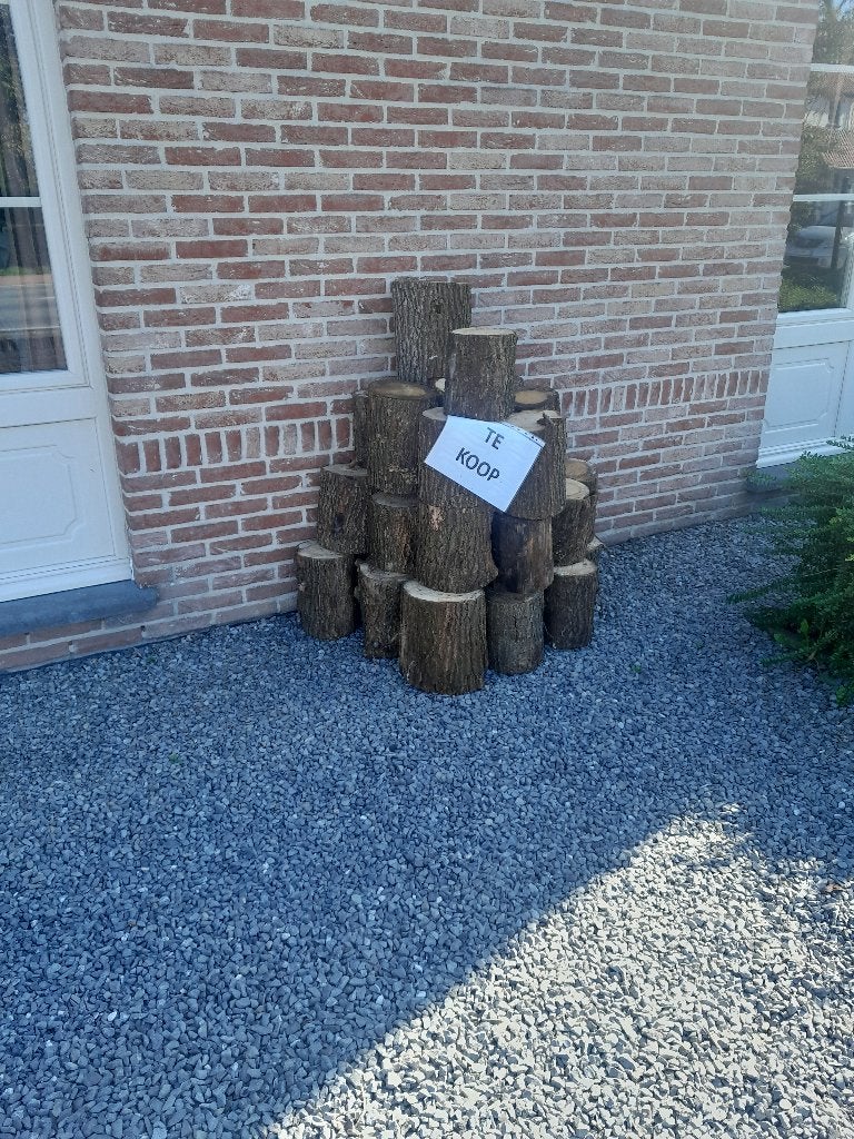 Brandhout eik, Ophalen