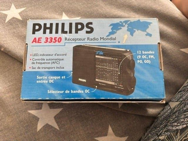 wereldontvanger Phillips 3350, Enlèvement, Comme neuf, Récepteur universel