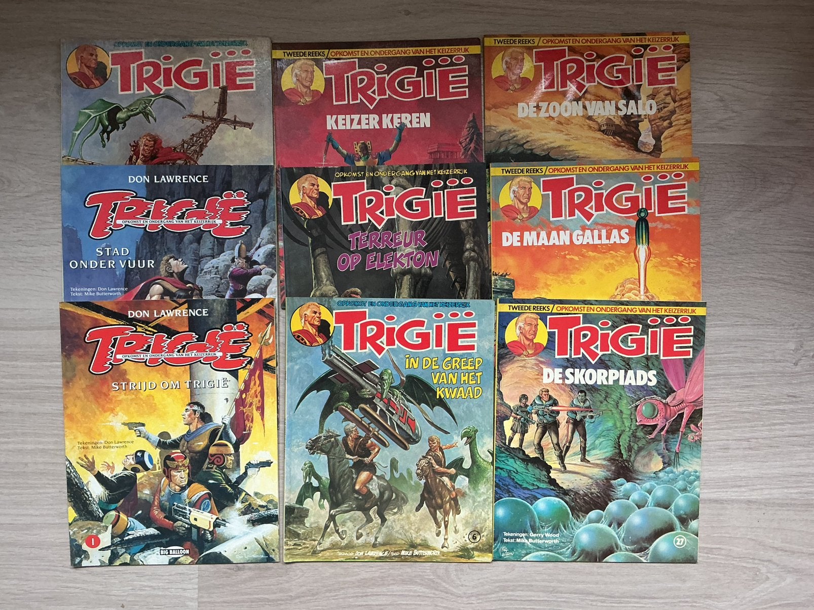 Strips Trigië, Boeken, Ophalen, Gelezen