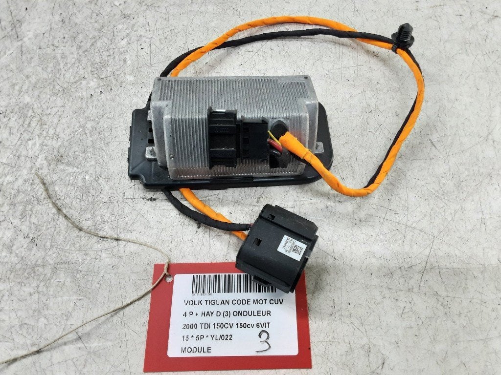 UNITE ELECTRONIQUE Volkswagen Tiguan (5N1 / 2) (5Q0907155F), Volkswagen, Mevr. I. Hauben, Utilisé, Rue de l'Espoir 34 34
4030  GRIVEGNÉE, BE