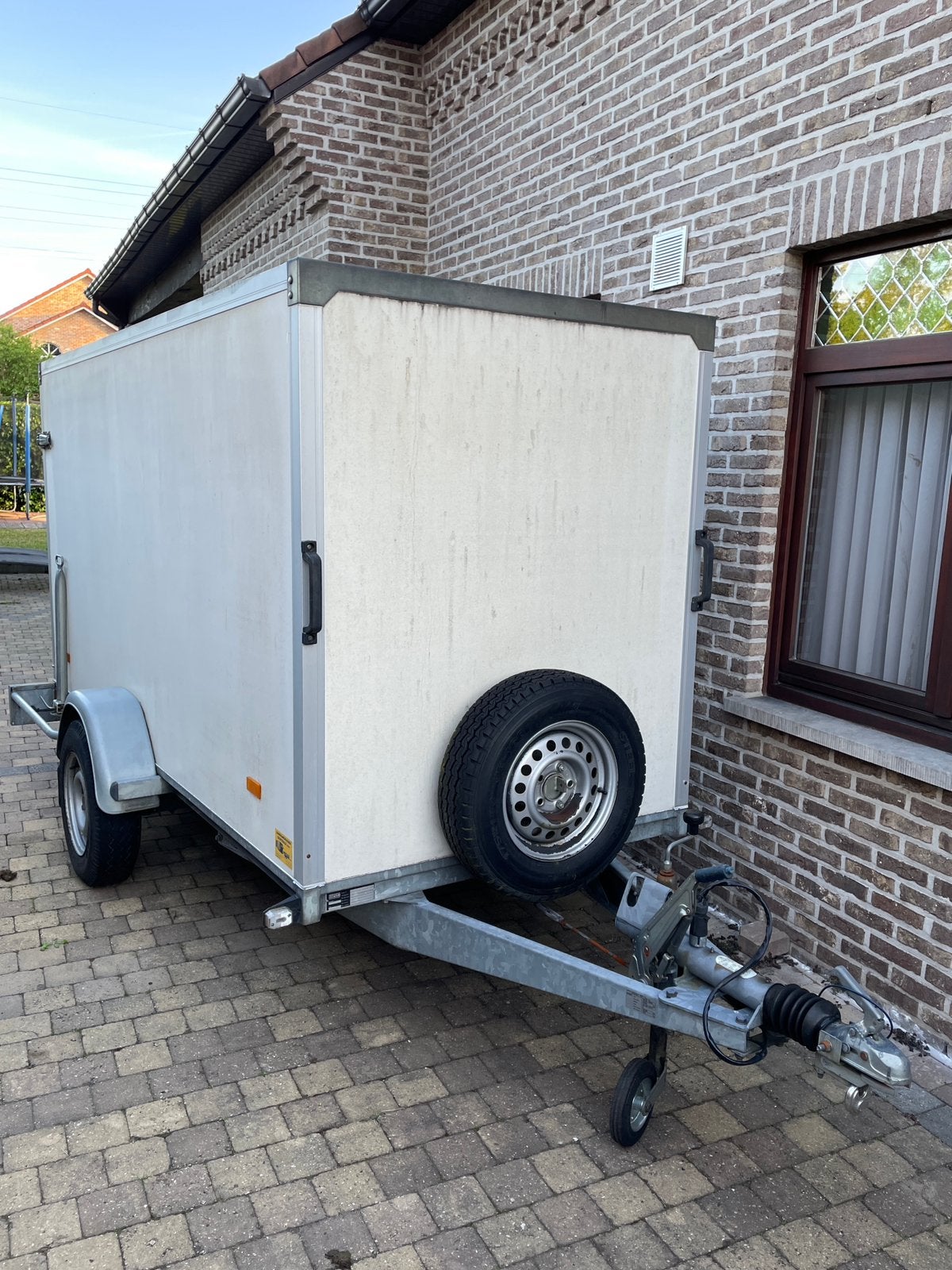 Hapert Aanhangwagen met Oprijklep (300x130x150) - MTM 1350kg, Auto diversen, Aanhangers en Bagagewagens, Ophalen, Gebruikt