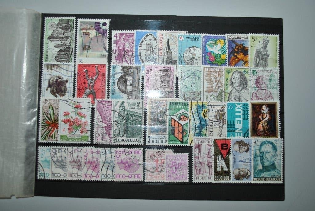 Belgique 1974/75 Oblitérés, Enlèvement ou Envoi, Affranchi, Europe