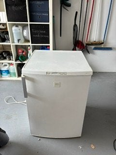 diepvries AEG, Elektronische apparatuur, Vriezers en Diepvrieskisten, Gebruikt, Minder dan 85 cm, Minder dan 60 cm, Vrijstaand