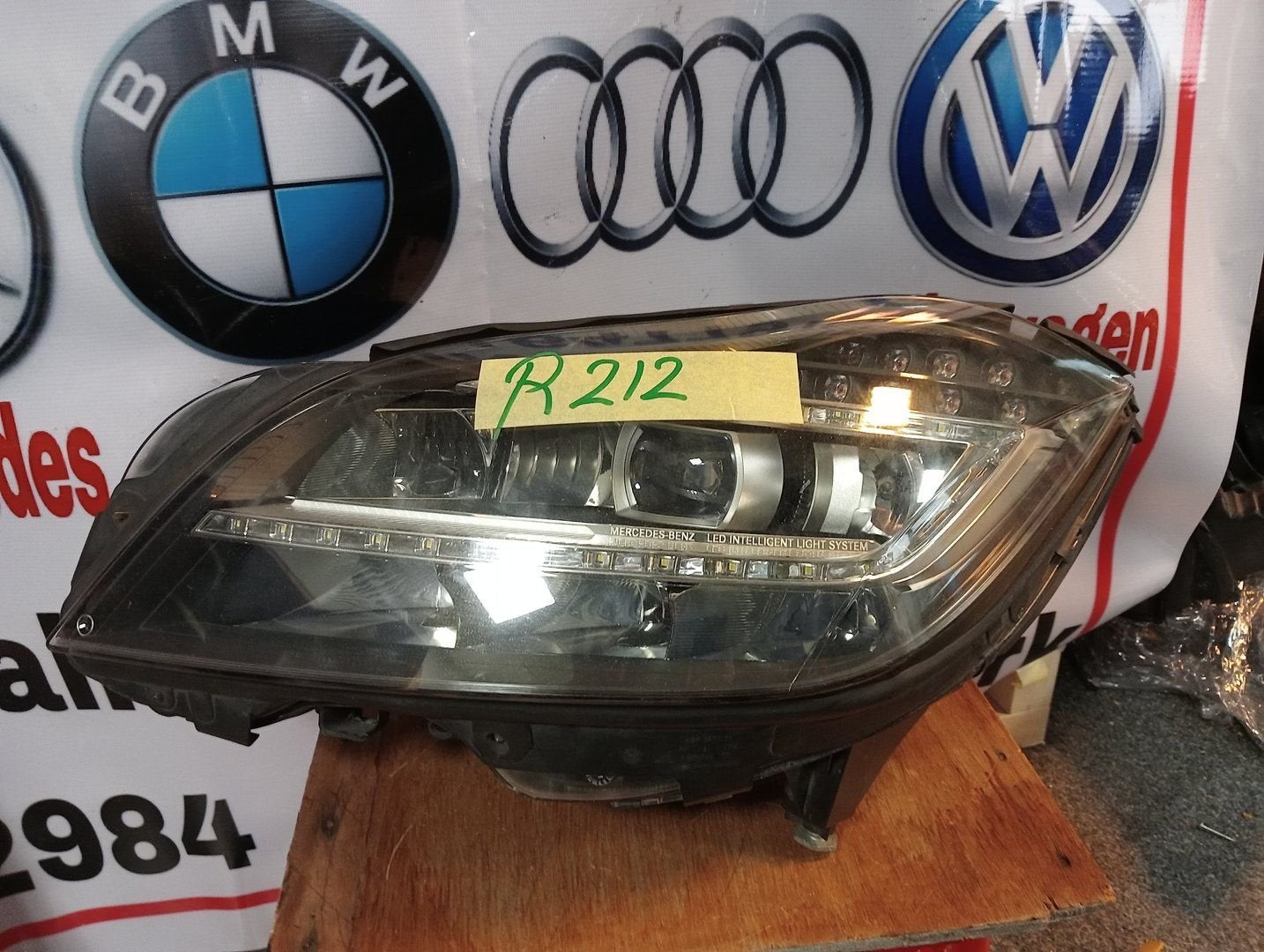 CLS W218 VOL LED KOPLAMPEN ORIGINEEL, Gebruikt, -, Ophalen of Verzenden, -