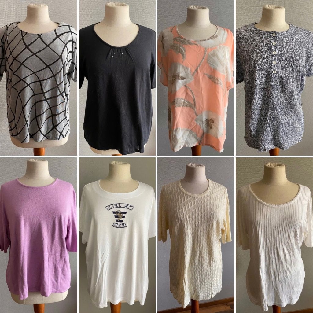 Lot 15 topjes maat 46, Verzenden, Zo goed als nieuw, Maat 46/48 (XL) of groter