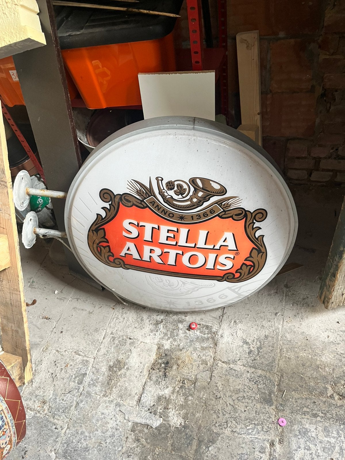 Licht reclame stella artois, Ophalen, Zo goed als nieuw, Stella Artois